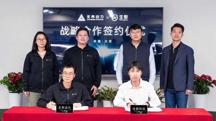 Anyverse Dynamics and ShengShu Technology Strategic Partnership Signing Ceremony