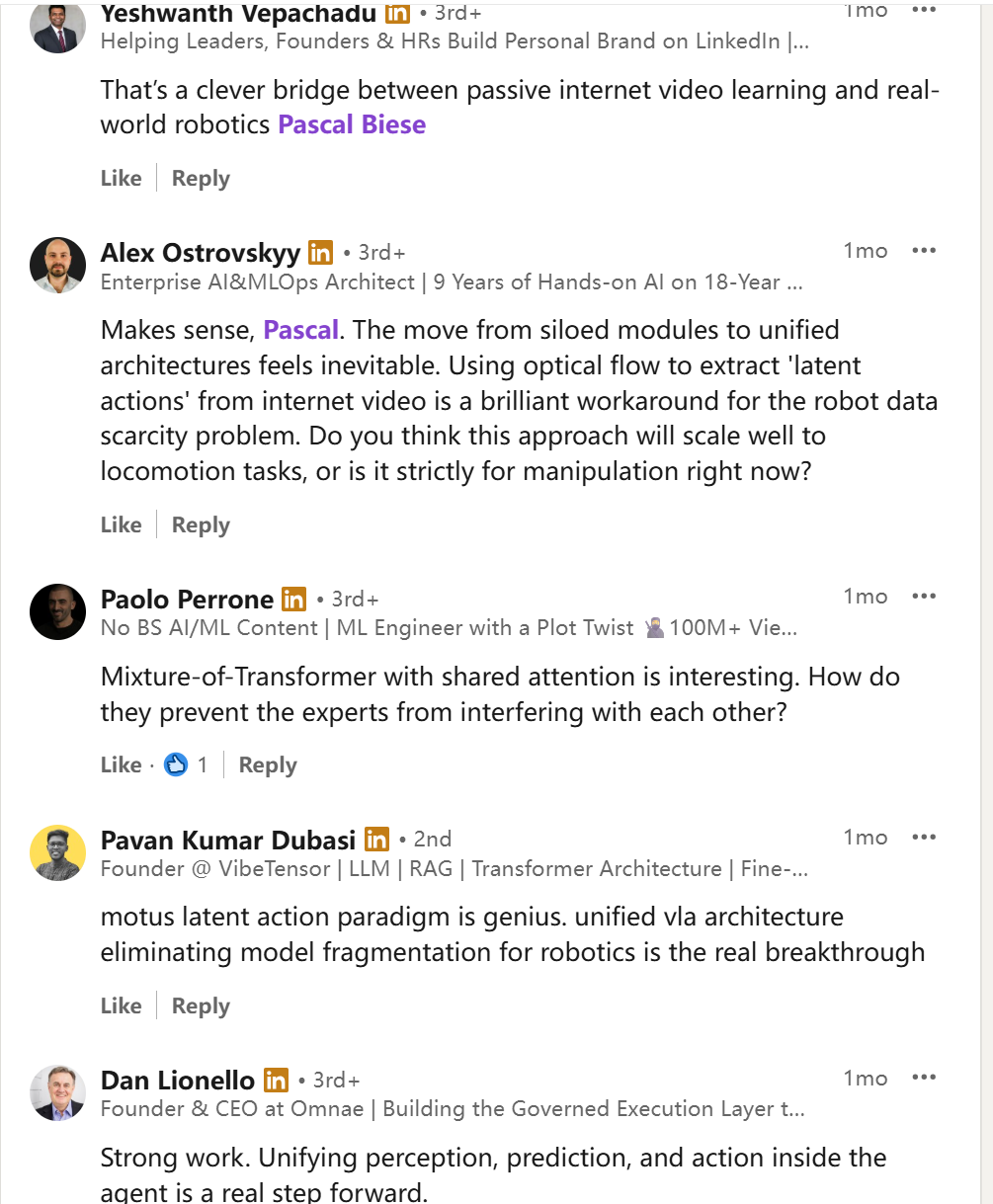 LinkedIn Industry Feedback